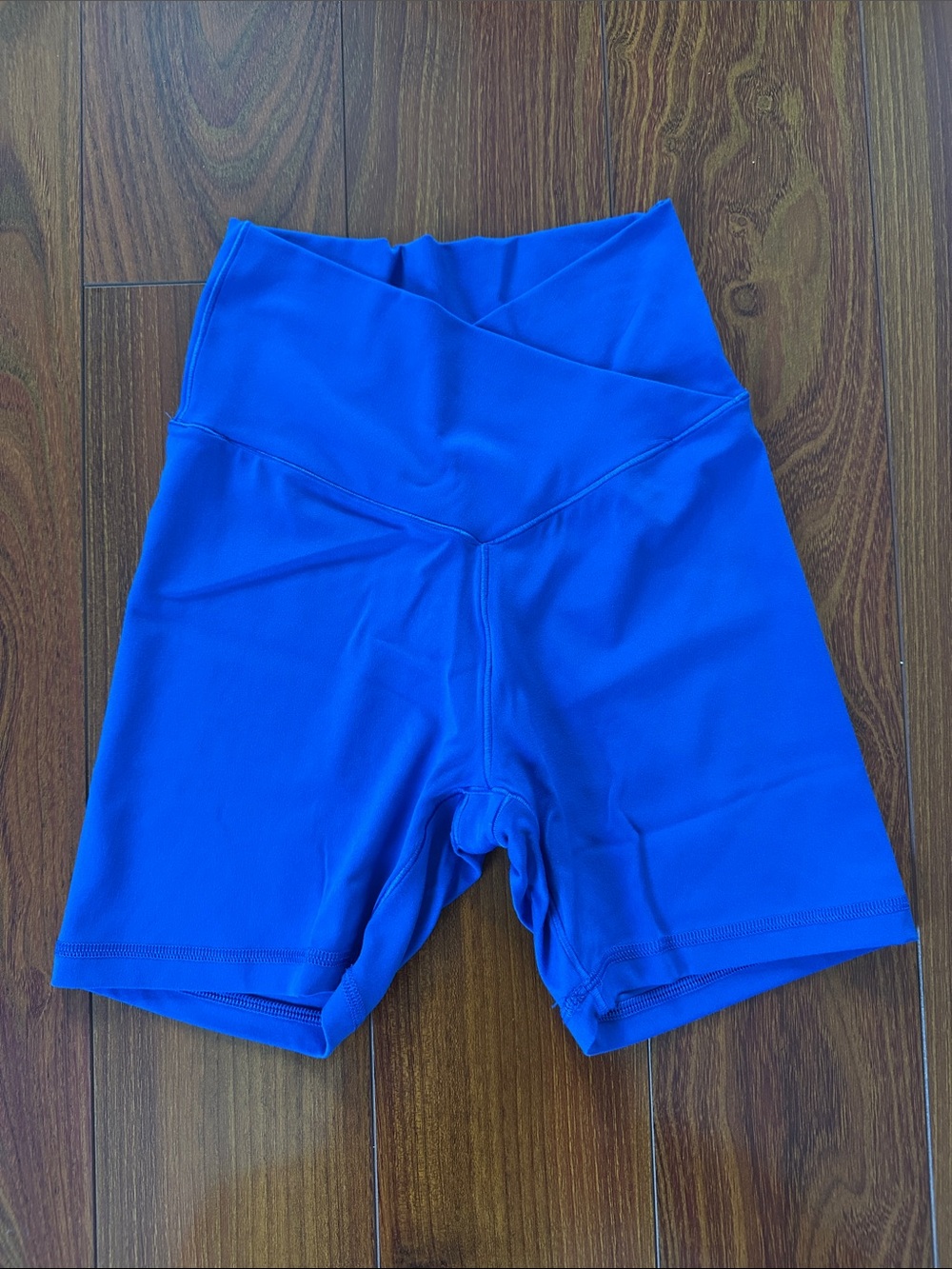Aerie High Waisted Crossover Bike Short